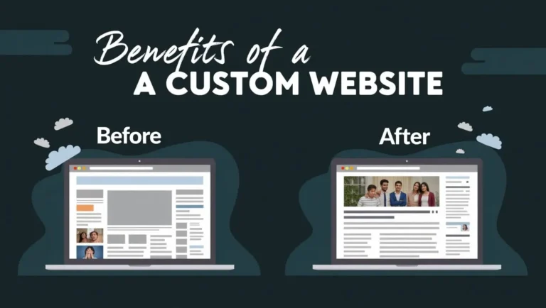 benefits of a custom website